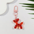 Translucent Balloon Dog Clasp Charms Seven Color Options view 7