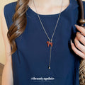 Horse Charm Layered Necklace In Two Colors Jewelry Design view 3