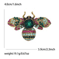 Jeweled Bee Brooch for Jackets Scarves and Coats and Lapels view 5