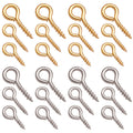 Gold-Tone Screw Eye Jewelry Findings with 6 Listed Options view 5