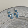 Blue Teardrop Cluster