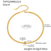 TXP525 Gold-StyleA Necklace