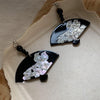 Black Fan Stud