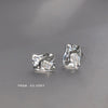 Hammered Silver Square