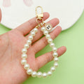 Rose and Flower Charm Keychains in 3 Pictured Variations for Bags and Keys view 1