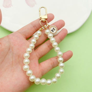 Rose and Flower Charm Keychains in 3 Pictured Variations for Bags and Keys