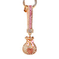 Jeweled Heart Fortune Pouch Keychains in Seven Colors plus Assorted view 5