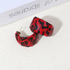 Black Red Hoops