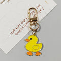 Yellow Duck Figure Gold Tone Clip Charms in Four Designs view 6