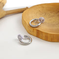 Nineteen Mixed Cherry Pearl Bow and Stone Ear Clip Designs view 7