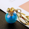 Jelly Crystal Fortune Pouch Keychains with Cords and Loose Heart Loops view 12