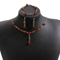 Twenty-One Rose Necklace Bracelet Earring Jewelry Options view 5