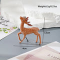 Flocked Resin Farm Animal Charms Horse Deer 6 Styles view 4
