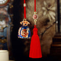 Large Fortune Pouch Vehicle Hanging Ornaments in Three Colors and Cord Only Option view 3