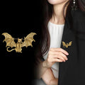 Gold Tone Cat Two Designs Metal Brooch Pin for Jackets and Lapels view 3