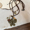 Cord Pendant Necklace Butterfly Camera Bead Styles view 7