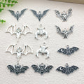 Metallic Bat Metal Charms with 7 Listed Options for DIY Jewelry Making view 2