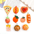 Clear Strawberry Glossy Charms with 9 Listed Options view 4