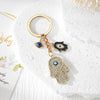 Crystal Gold Hamsa