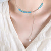 Blue Bead Drop