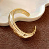 Gold Ripple Narrow