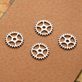 Openwork Gear Metal Charm in 2 Decorative Finishes view 4