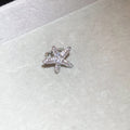 Silver Crystal Star Ear Cuffs in Four Celestial Designs view 7