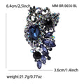 Crystal Grape Cluster Brooch In Four Multicolor Designs view 3