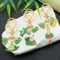Panda and Rice Dumpling Festival Enamel Keychains, 4 Styles view 3