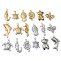Gold Tone Stainless Steel Animal Charms in Eighteen Designs view 1