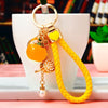 Orange Braided-Lotus-Persimmon