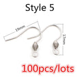 Assorted Earring Hooks and Hoops in Thirty Three Styles view 11