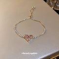 Mixed Bracelet Assortment With Crystal Flowers Butterflies And Animal Headbands view 4