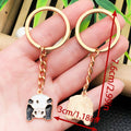 Apple, Bamboo and Rocking Panda Enamel Keychains, 8 Poses view 11