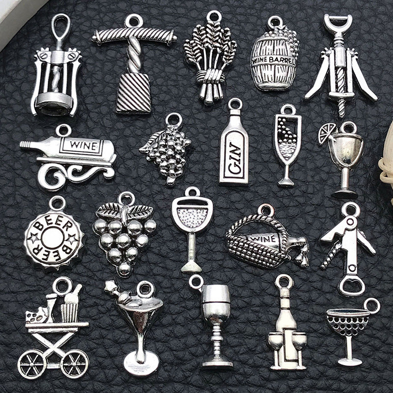 Antique Zinc Alloy Charm Pendants