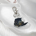Funny Cat and Animal Acrylic Lobster-Clasp Keychains in Fifteen Designs view 7