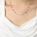 Heart Chili Charm Necklace Bracelet Natural Stone Set view 9