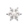 Gold Tone Silver Tone Flower Crystal Sixteen Designs Metal Brooch Pin view 5