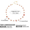 Coral Chip Necklace