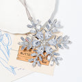 Rhinestone Snowflake and Wreath Christmas Hangers 4 Styles view 6