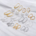 Gold-Tone Earring Hook Jewelry Findings with 9 Listed Options view 1