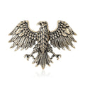 Spread Wing Eagle Brooch in Three Finishes for Jackets Scarves and Lapels view 1