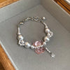 Pink Heart Bracelet