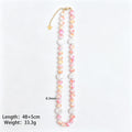 Five Color Shell Spacer Bead Necklaces With Extension Chains view 7
