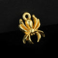 Alloy Spider and Spider Web Charm Pendants Two Sizes Three Finishes view 10