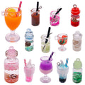 Red Ice Cream and Drink Cup Glossy Charms with 7 Listed Options view 5