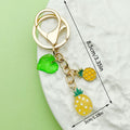 Strawberry, Cherry and Lemon Charm Keychains Featuring Red Strawberry Across 43 Variations view 11