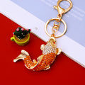 Crystal Koi Fish Keychains in Three Colors plus Assorted Option view 4
