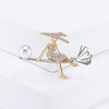Silver Gold Figure