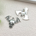 Metallic Halloween Theme and Skull Metal Charms with 17 Listed Options view 12